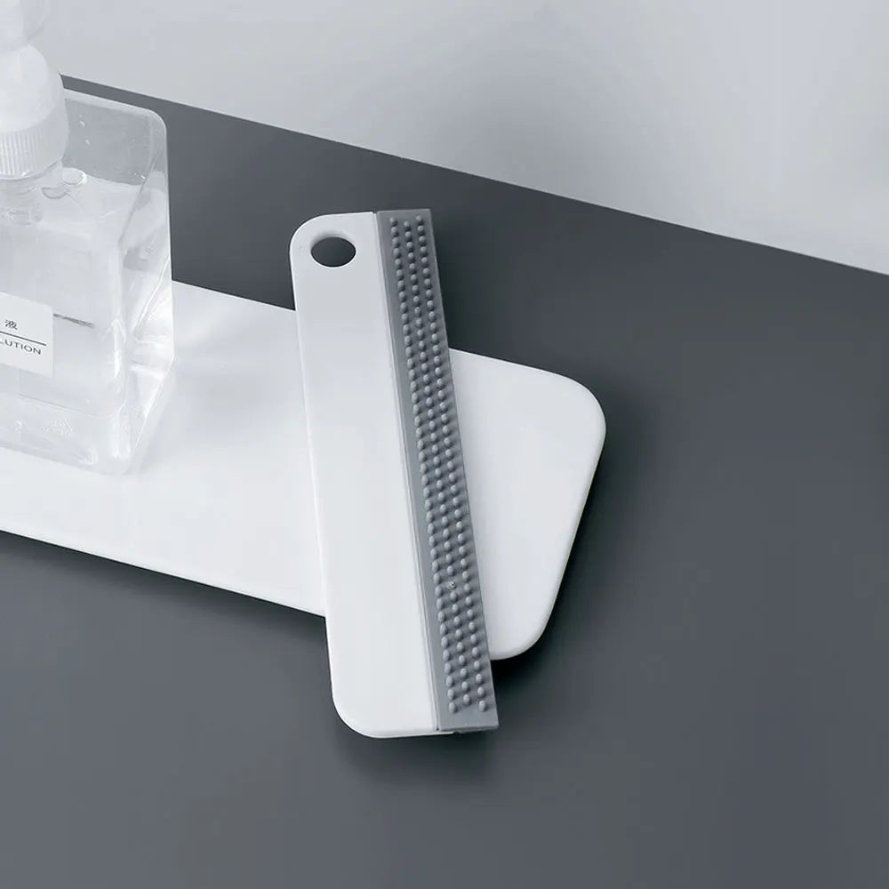 Soft Silicone Glass Wiper Scraper Window Cleaning Brush Kitchen Bathroom Glass Cleaning Tools for Car Mirror Cleaner Squeegee