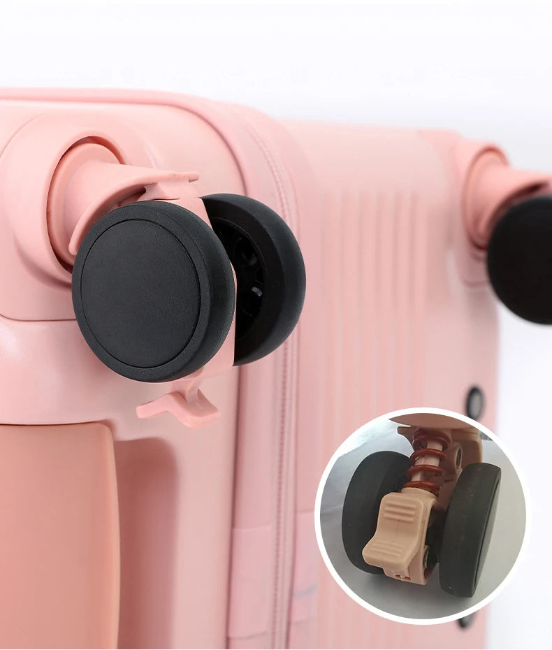 Japanese travel suitcase universal wheel password thickened trolley luggage 22/26/30 inch high value luggage for men and women