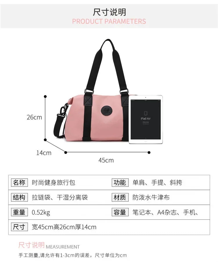 Golf Boston bag, fashionable storage bag, men's hand sports and fitness bag, new lightweight golf bag, women's short trip bag