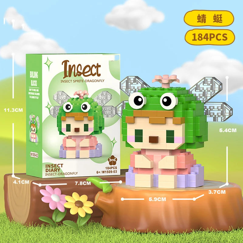 Animals Bricks Construction Set Micro Building Blocks Children Toy Adult Particle Building Block Mini Toys Decoration Home Gifts