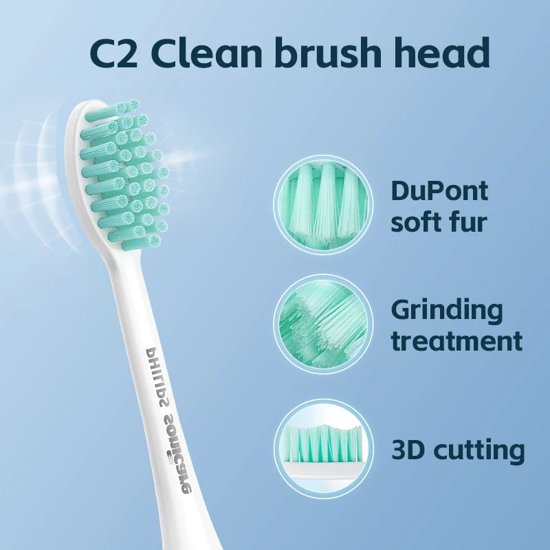 PHILIPS Sonicare HX2421 Electric Toothbrush Two Modes Teeth Gentle Deep Cleaning Oral Cavity Care Gum Health Care Tooth Brush