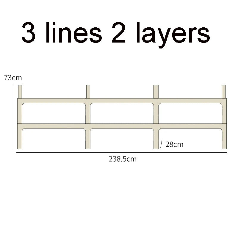 Module Modular DIY Furniture Storage Shelf Bookrack Bookshelf Bookcase Plastic ABS Customized Size Cabinet Multi-function