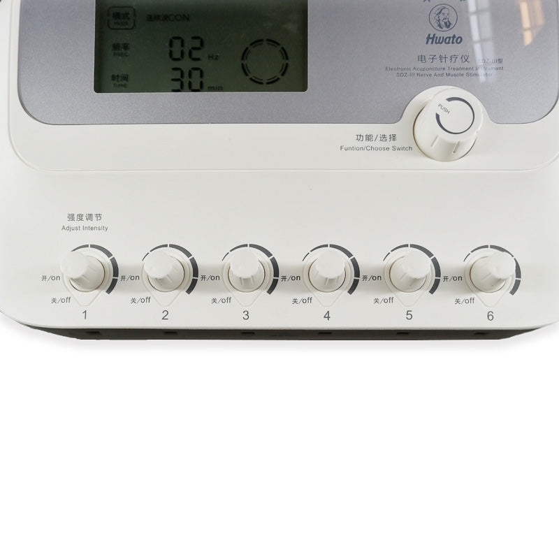 Hwato SDZ III Electro Low-Frequency Acupuncture Stimulator 6 Channels Acupuncture Needle Treatment for Nerve and Muscle Massage