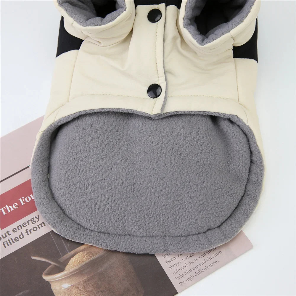 Dog Thicken Coat Overalls Winter Warm Dog Clothes For Small Dogs Puppy Chihuahua Jacket Poodle Costumes Pet Coats Yorkie Apparel