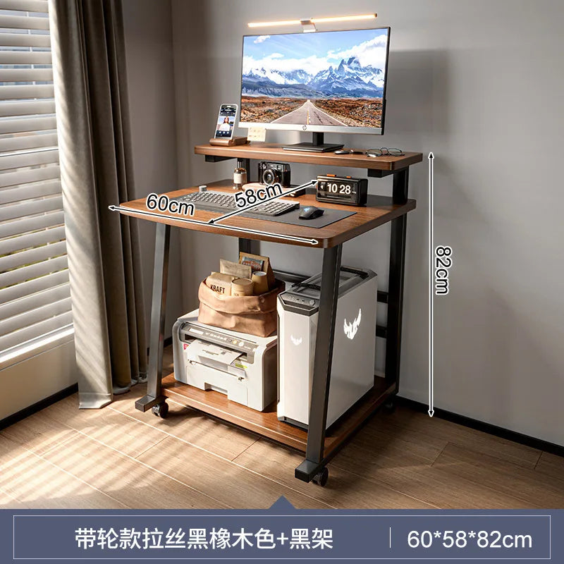 Computer Desk Desktop Small Home Mini Mobile Learning Notebook Bedroom Bedside Table