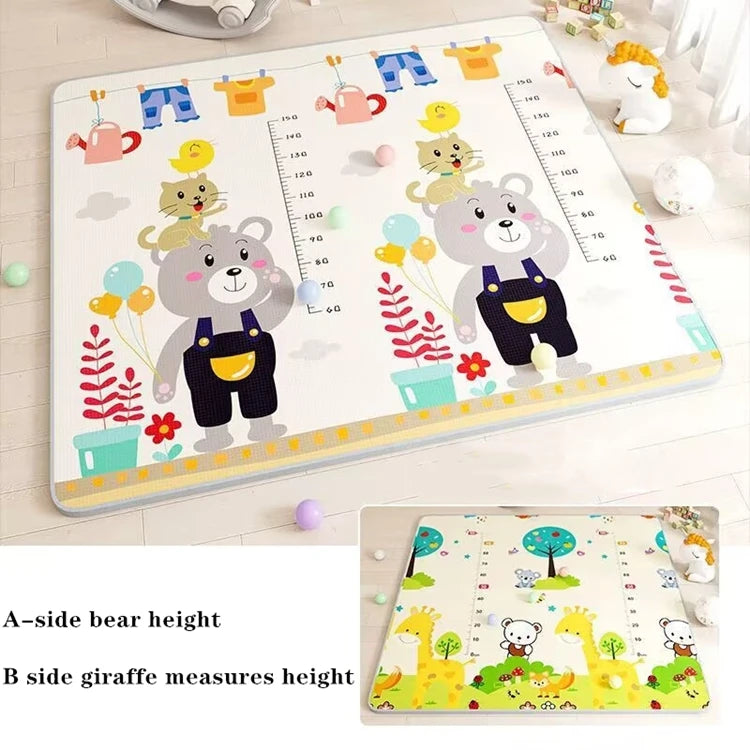 1CM Thick Non-toxic EPE Baby Activity Gym Baby Crawling Play Mats Carpet Baby Game Mat for Children's Safety Rug Folding Sending