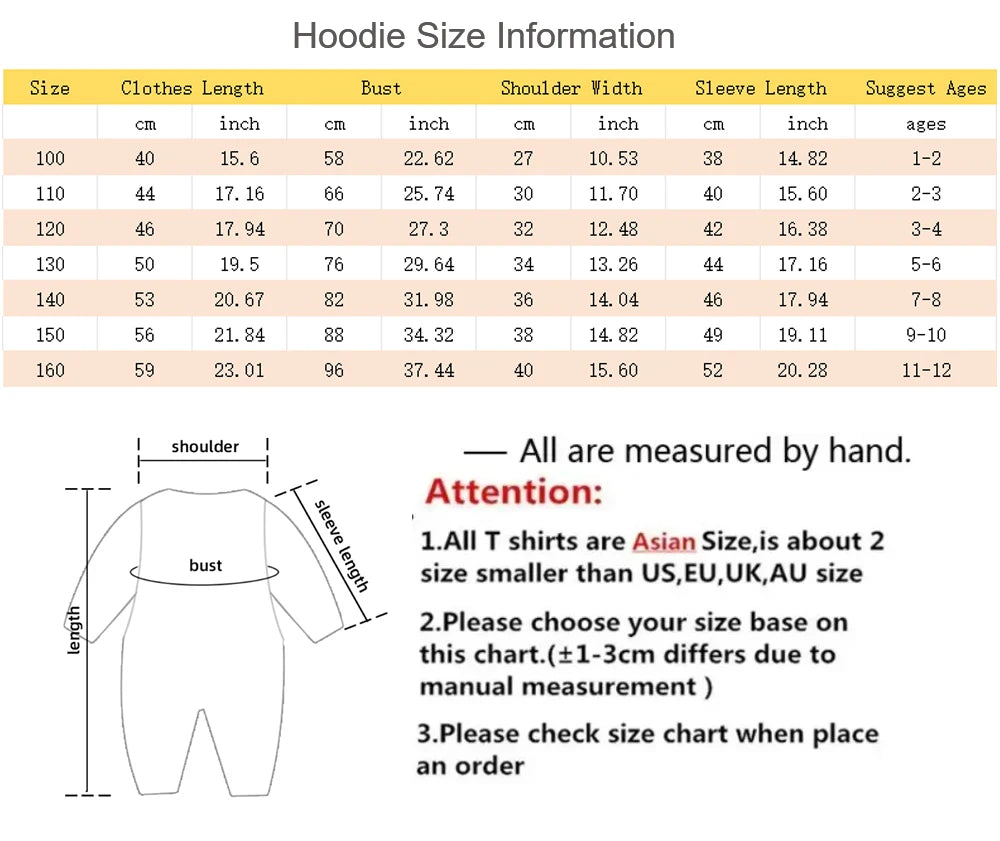 Autumn Warm Slam Dunk Master Pattern Printed Children Set Hoodie+Pant Suit 2pcs Set Kids Boy Girl Fashion Clothing Tracksuits