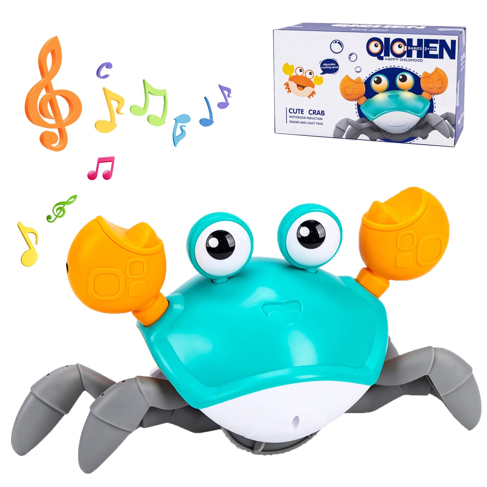 Kids Electronic Pet Toys Dancing Octopus&Duck Musical Penguin Baby Crawling Toys Toddler Interactive Toys Tummy Time Gifts