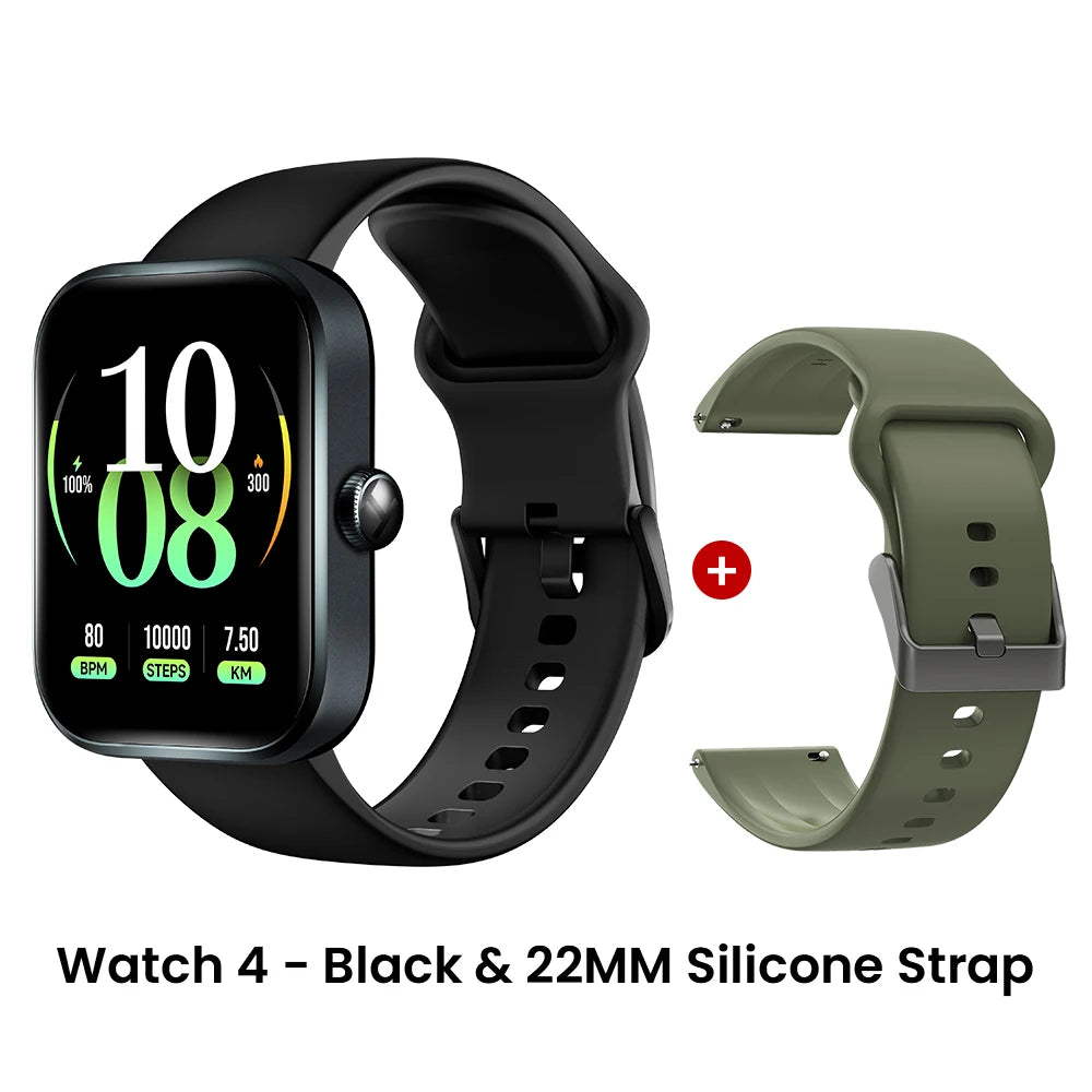 HAYLOU Watch 4 GPS Smartwatch 1.93'' HD Display Bluetooth Phone Call Health Monitoring IP68 Waterproof Smart Sport Watch