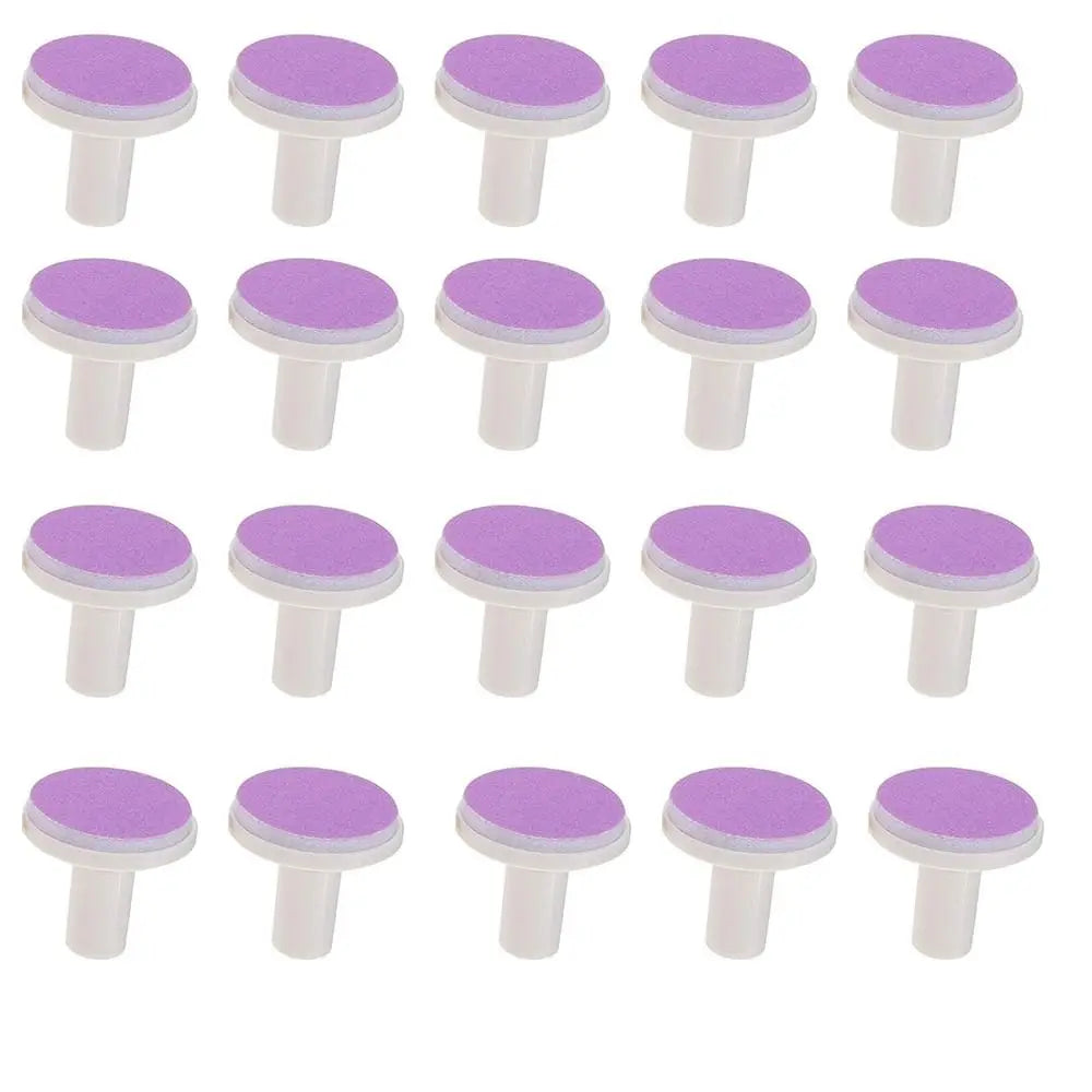 20Pcs Baby Nail File Pads Electric Nail Trimmer Replacement Pads Baby Nail Grinding Heads for Kid Newborn Infant Toddler