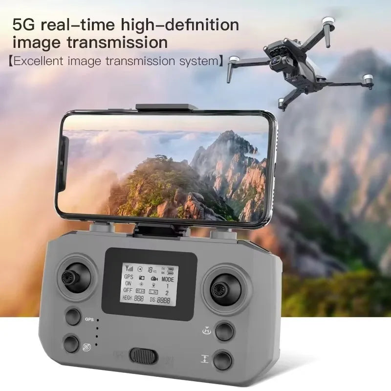 L600 PRO GPS Drone Professional 4K HD Dual Camera 360° Obstacle Avoidance Brushless Motor 5G WIFI FPV RC Quadcopter Toys Dron