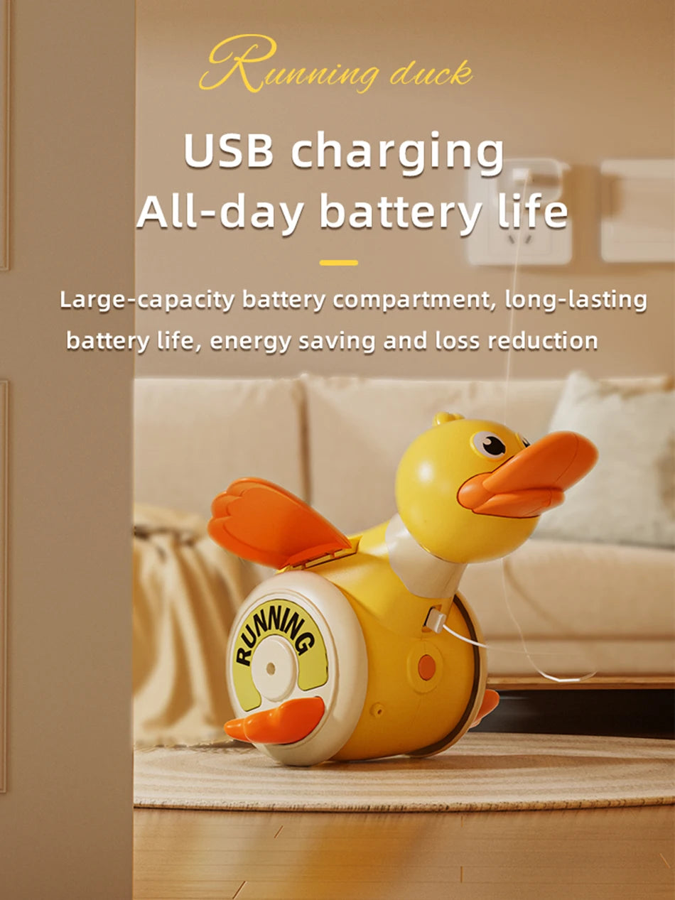 Kid Electronic Pet Toys Dancing Duck&Octopus Musical Penguin Baby Crawling Toys Toddler interactive Toys Tummy Time Gifts