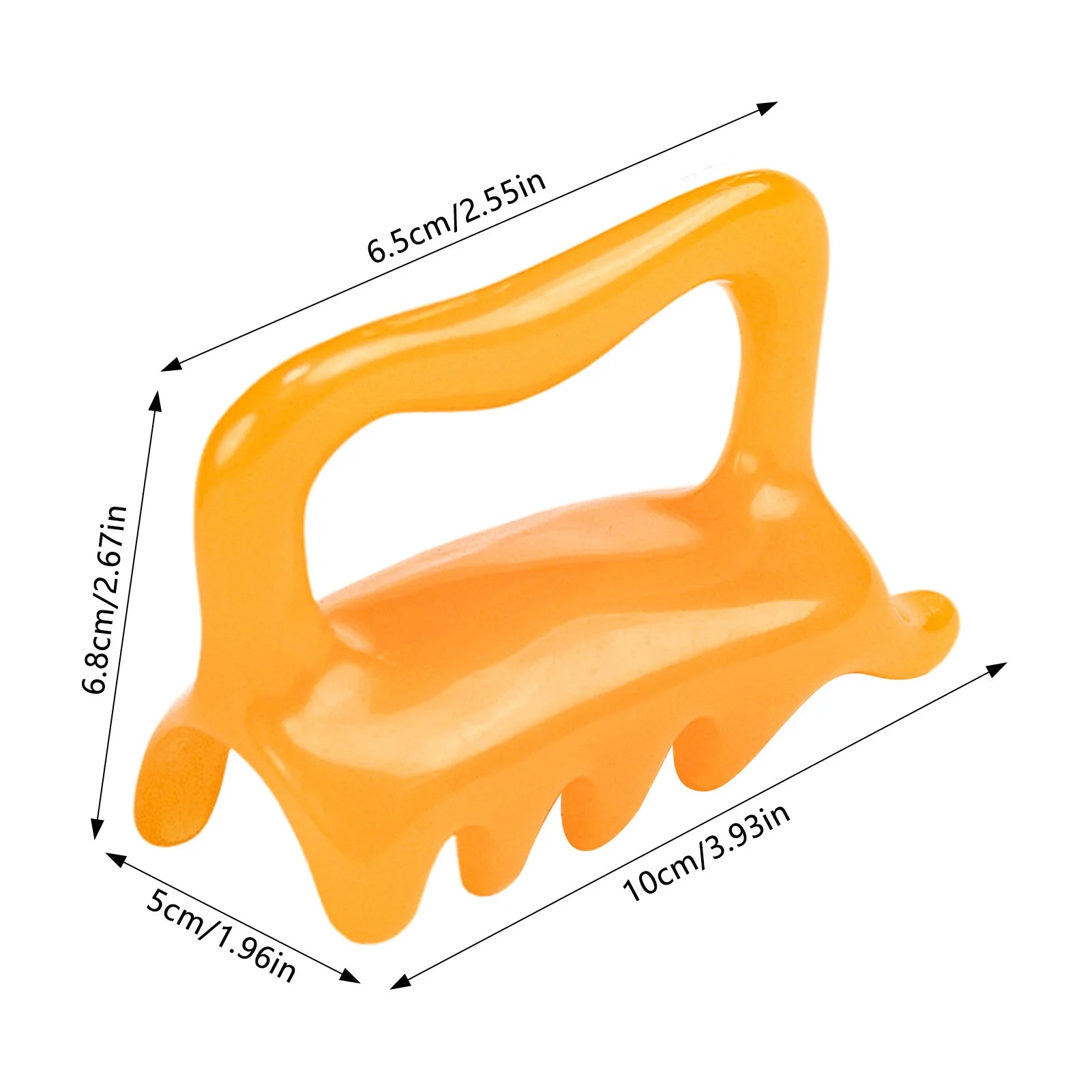 Large Fascia Massage Tool Cellulite Massager Tool for Cellulite Myofascial Release Neck Back Resin Trigger Point Massager