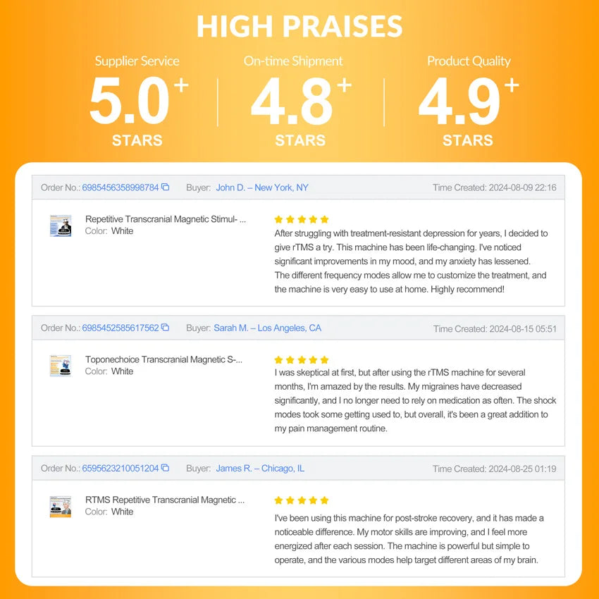 New Transcranial Magnetic Stimulation Parkinson's disease Insomnia Anxiety Depression Treatment Instrument Schizophrenia RTMS