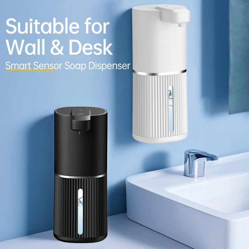 Automatic Soap Dispenser Touchless Foaming Soap Dispenser 380ml USB Rechargeable Electric Foam Soap Dispenser Drip/Foam Optional