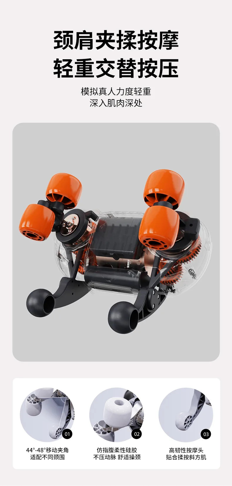 Electric Massage Pad Neck Massage Massager Waist and Neck Dual-purpose with Remote Control Plug Style