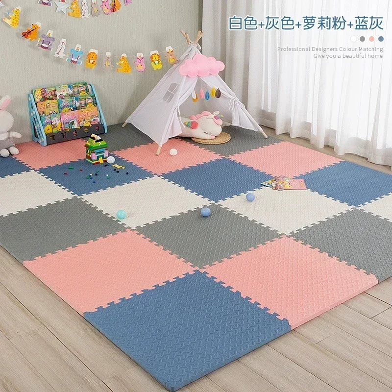 16/18Pcs Baby Puzzle Floor Kids Carpet EVA Foam Baby Blanket Educational Toys Play Mat Rubber Crawling Mat playmat 30x30x1CM New