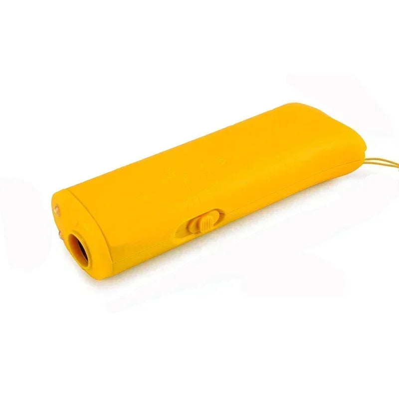 Anti Barking Stop Bark Training Device Pet Dog Repeller Trainer LED Ultrasonic 3 in 1 Anti Barking Ultrasonic Without Battery