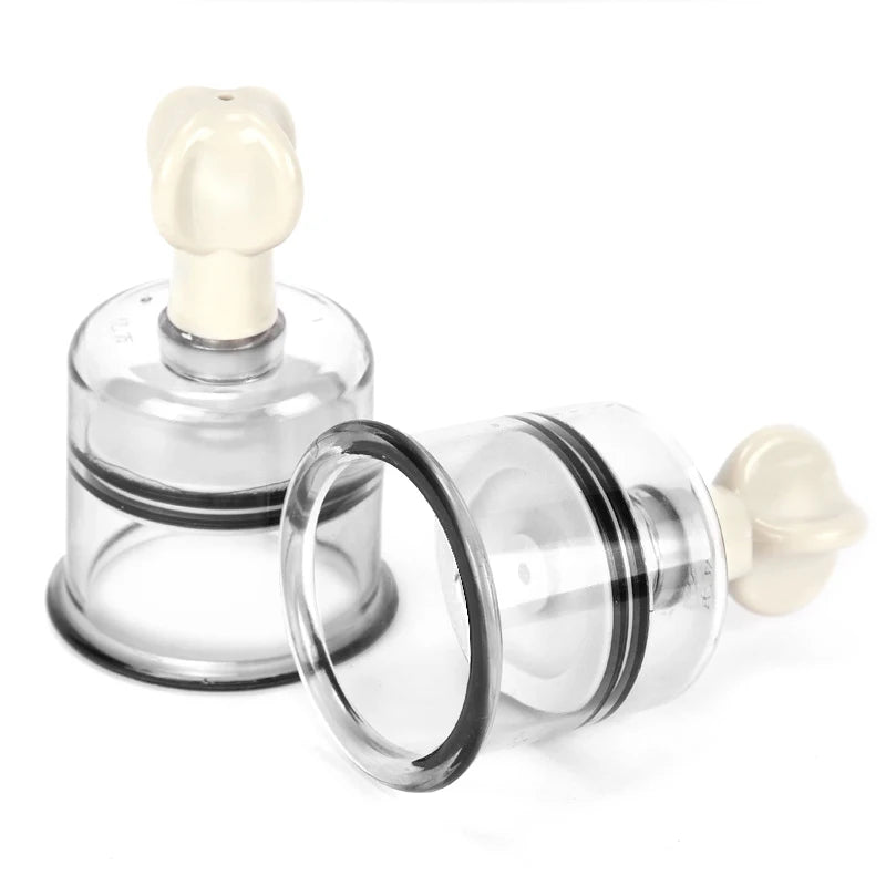 4 Sizes Cupping Therapy Set Body Massage Vacuum Rotating Handle Portable Twist Pump Suction Vacuum Nipple Suckers Cupping Cups