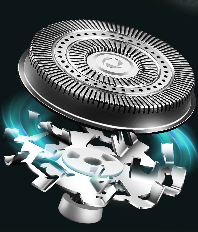 Men Electric Mini Shaver Rechargeable Type-c Charging Car Portable Led Digital Display Wet & Dry Shaver Men Women Home Razor