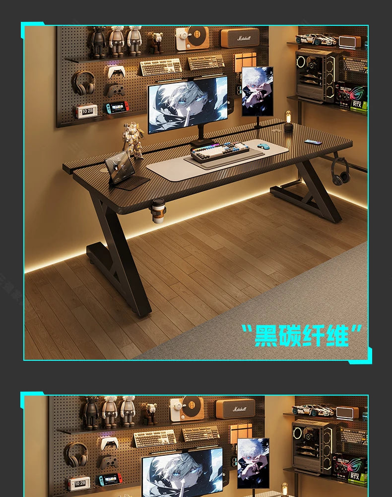 Hidden Aesthetic Office Desk Unique Living Room Musical Studio Office Desk Reception Vanity Mesa Ordenador Home Furniture