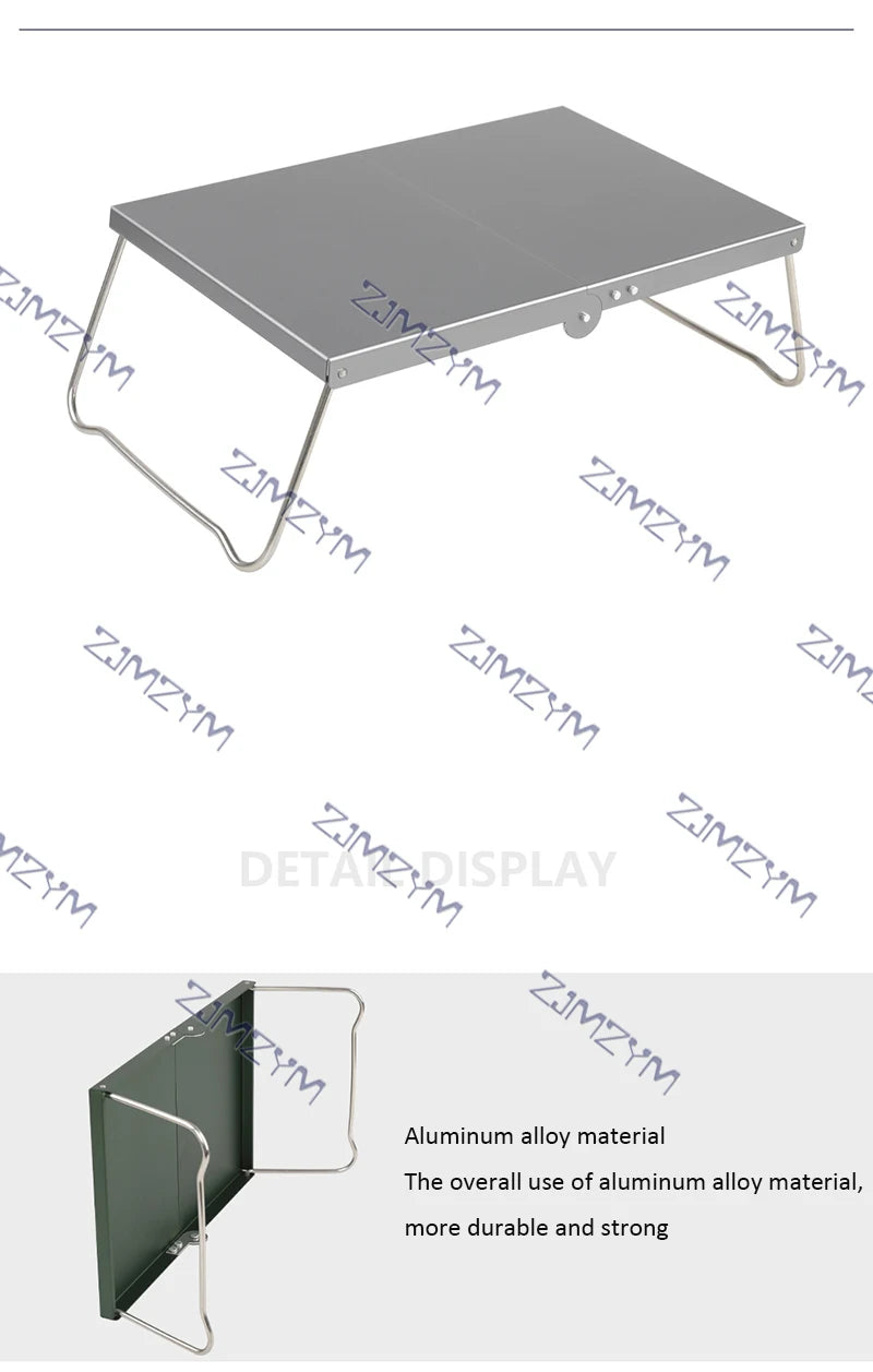 Outdoor Camping Folding Table Ultralight Tables Hiking Aluminum Table Picnic Portable Mini Coffee Small Teatable BBQ