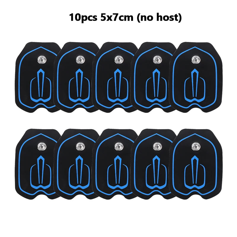 Electrode Pads Conductive Gel Physiotherapy Tens Therapeutic Pulse Pressure Electrical Compex Muscle Stimulator Massage Patches