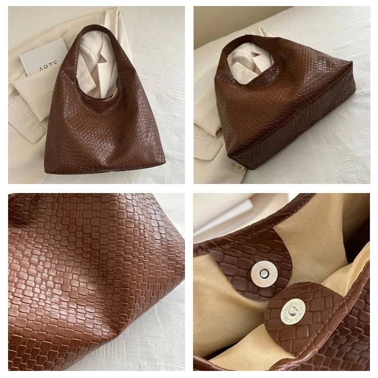 Simple Retro Shoulder Bag，Minimalist Hobo Bag，Work Bag Women，Large Tote Bags for Ladies，Bag Ladies Elegant，Grocery Bag