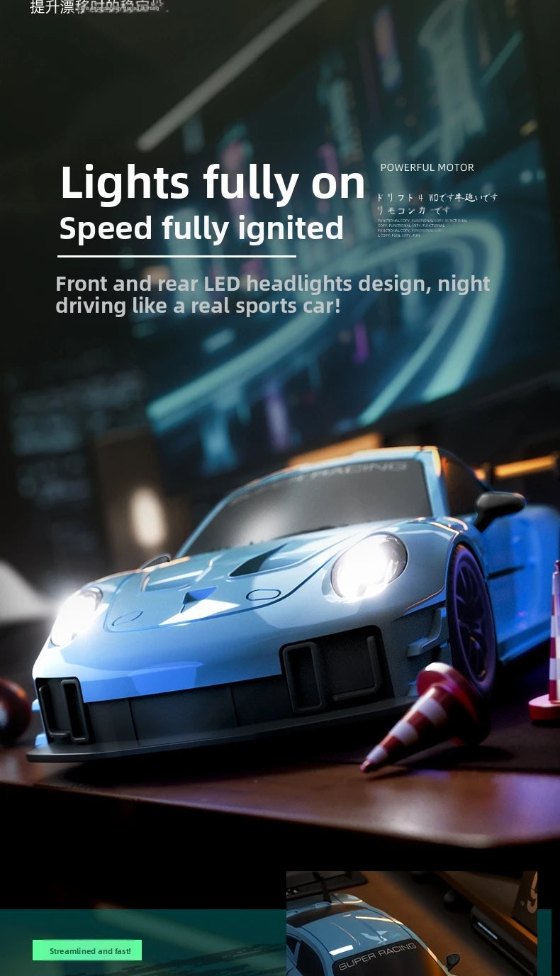 2025 New, Limited Edition Rc Drift GT3 RS 911 mi SU7 1:24 Drift Racing Car, Racing Kids Gift with High Speed Remote Control