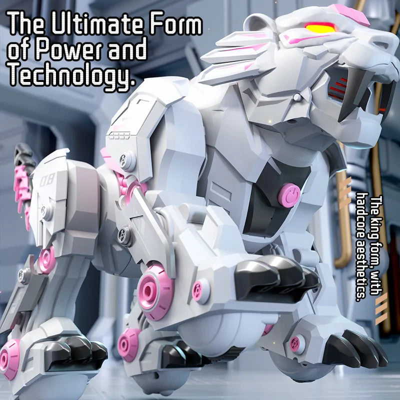 Jjrc R38 Smart Mechanical Tiger Robot Toy Electronic Pet With Touch Gesture Sensing Cross-Border Dancing Stunt Gift