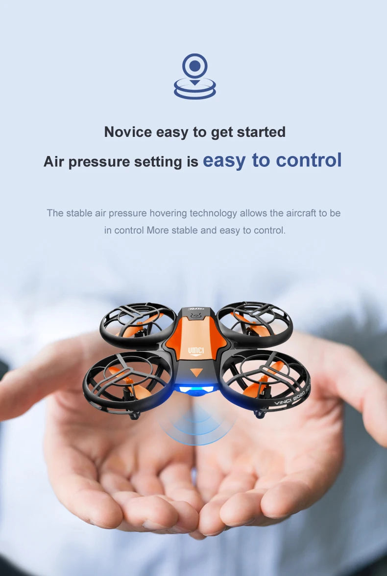 4DRC V8 Mini Drone 4k profession HD Wide Angle Camera 1080P WiFi fpv Dron Camera Height Keep Drones Camera RC Quadcopter Toys