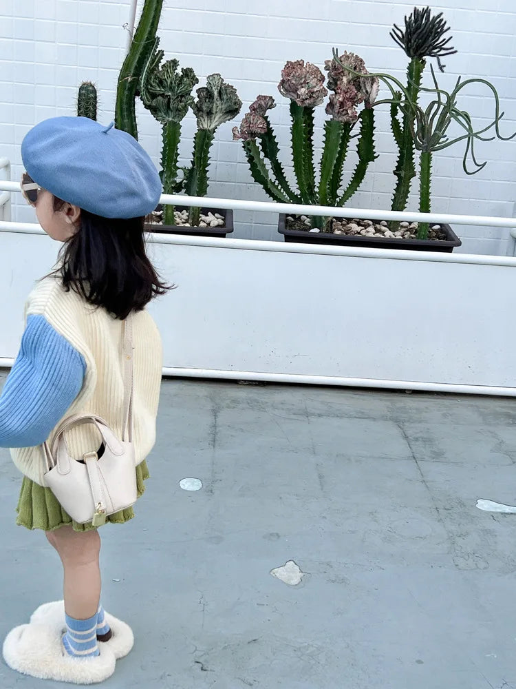 Children Messenger Bags Mother Kids Bags for Girl Pu Purse for Women Crossbody Bags Designer Bag Travel Bag Bolsos De Mujer 2024