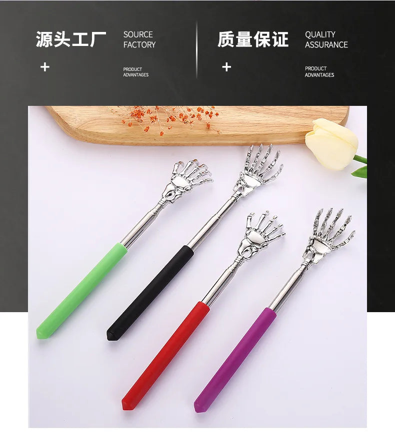 마사지기 Back Scratcher Telescopic Scratching Back Scratcher Massager Kit Scraper Extendable Telescoping Itch Health Products 괄사