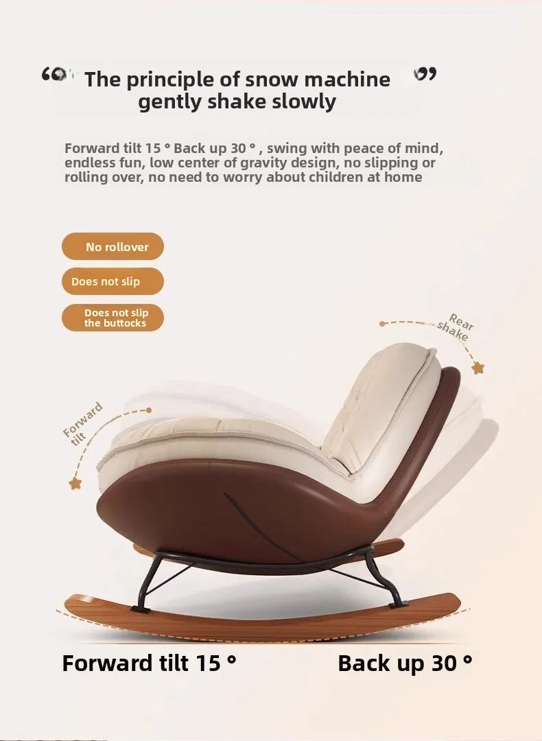 Furnished Lazy, Sofa, Penguin, Rocking Chair, Recliner, Balcony, Outdoor, Home, Bedroom, Leisure Chair, Living Room, Chair