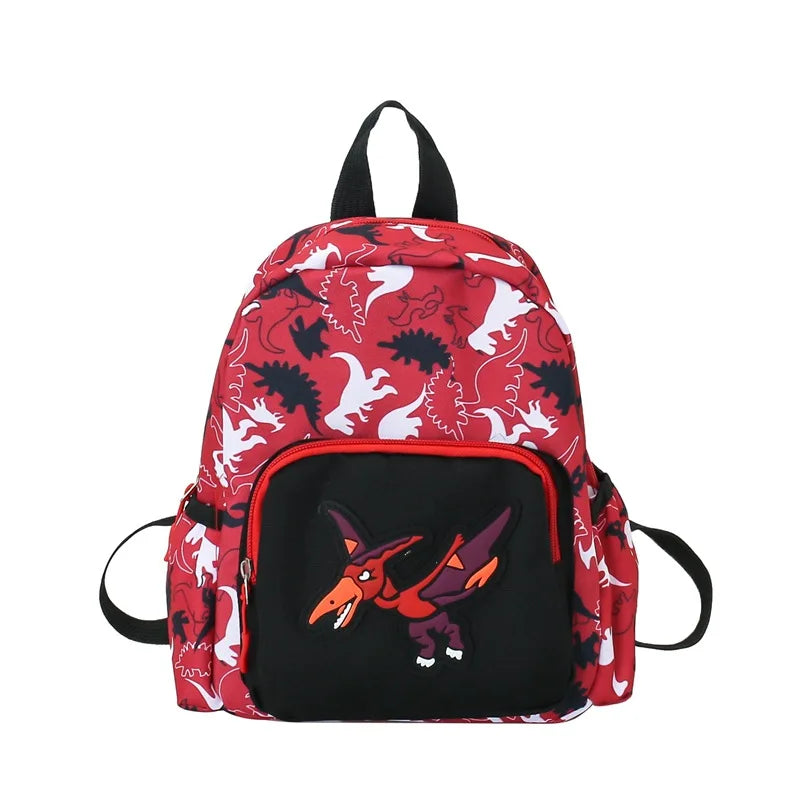 Kindergarten Backpack for Boys Fashion Dinosaur School Backpacks Cartoon Print Casual Kids School Bag Girls Schoolbags 3-8 Years