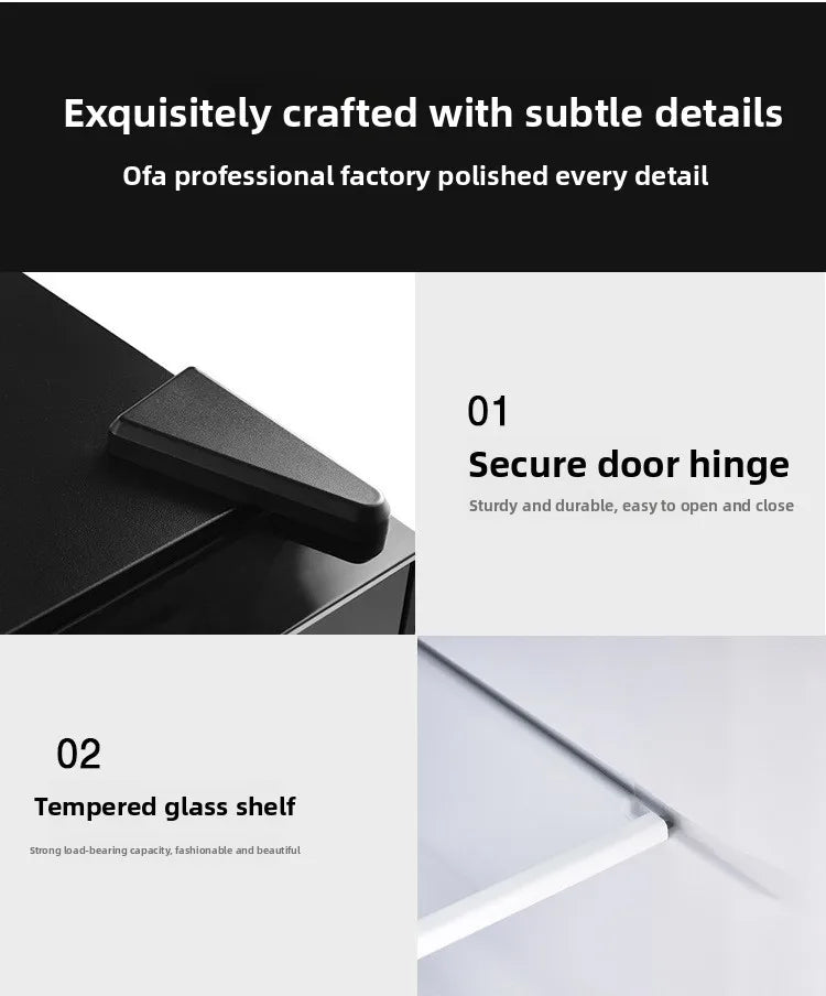 20L Refrigerated Small Refrigerator Dormitory Hotel Room Refrigerated Single Door Silent Small Refrigerator