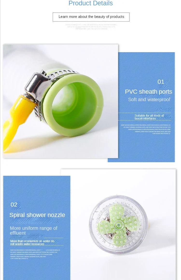 Universal 360 Degree Kitchen Faucet Bubbler Adjustable Water Saving Filter Diffuser Shower Kitchen Sink Faucet Nozzle Connector