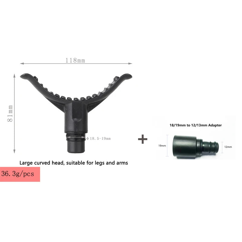 12MM  Mini Fascia Gun Massage Head  Universal Type
