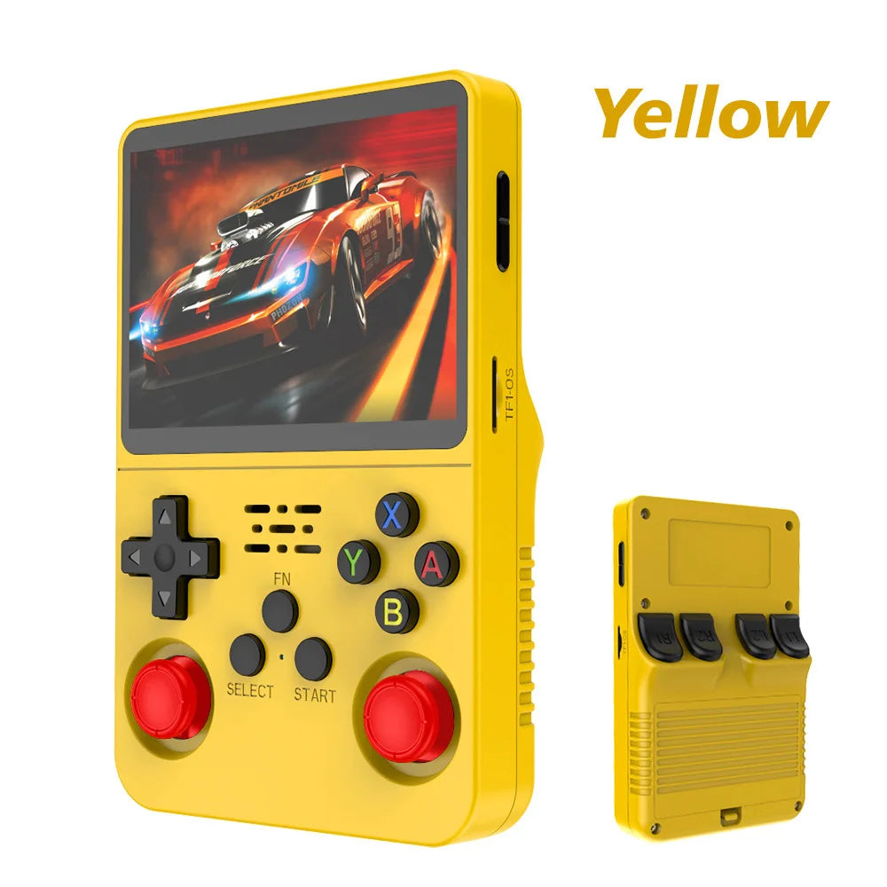 R36S Retro Handheld Video Game Console ARKOS System 3.5 Inch IPS Screen Classic Portable Pocket Video Player 128G Games Boy Gift