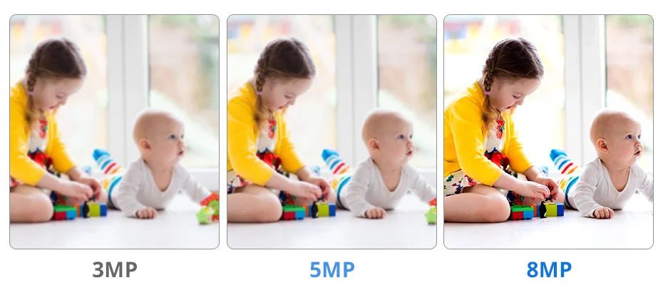 FUERS 4K 8MP WiFi IP Pet Camera Dog Camera Tuya Smart Home Security Wireless Surveillance Camera Baby Monitor Mini Cam