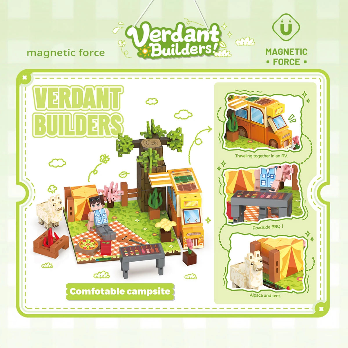 3D My Magnetic Building Blocks, DIY Learning Building Space Reasoning Toys, Birthday Gifts for Children over 6 Years Old