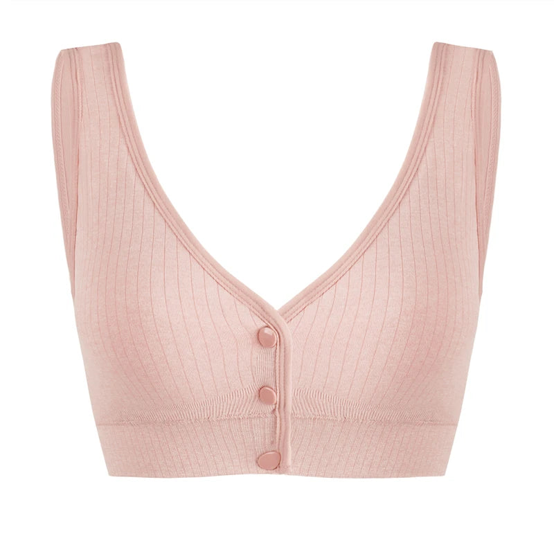 Soft Breastfeeding Bra 3D Structure Support Seamless Pregnant Women Sleeping Bra Maternity Underwear Wireless Gather Nursing Bra