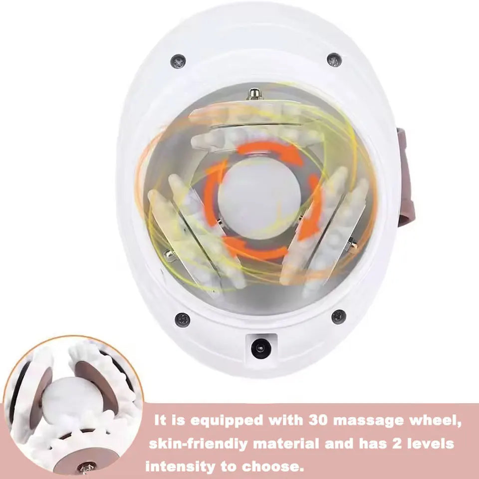 Electric Body Massager Adjustable Full Body Slimmer  Concealment Roller Massager 3D Anti-Cellulite Control Device