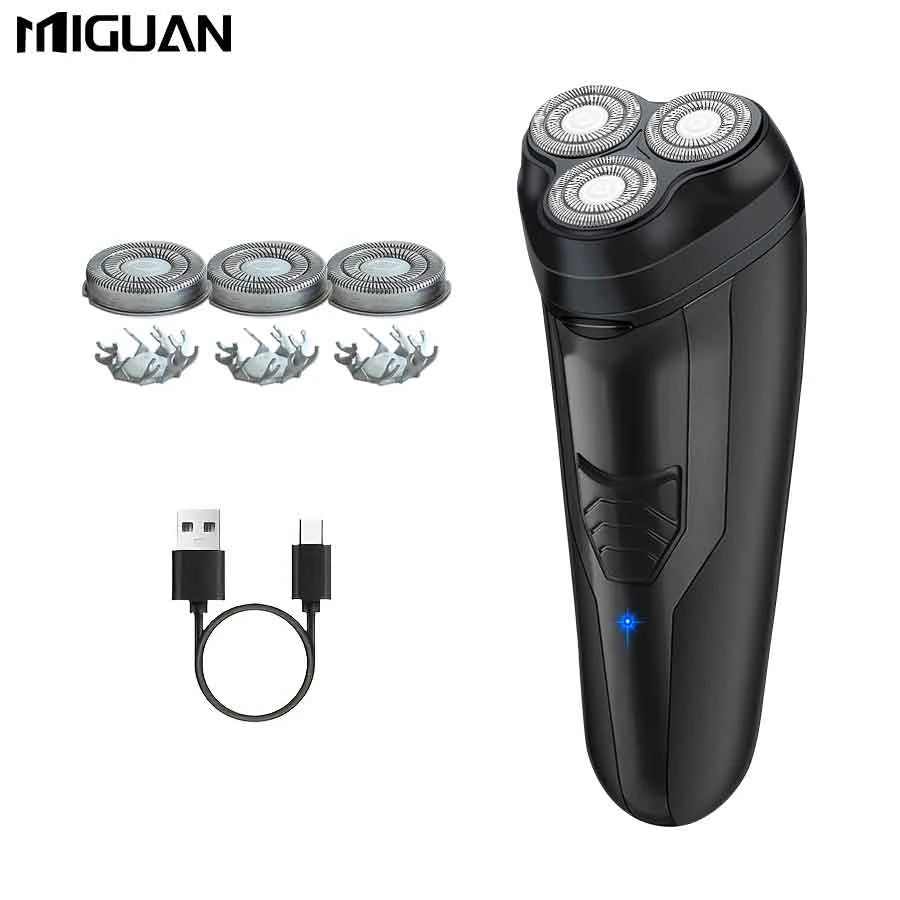 Electric shaver, rechargeable mini portable shaver, intelligent floating shaver, the choice of gift for men, Father's Day Gift