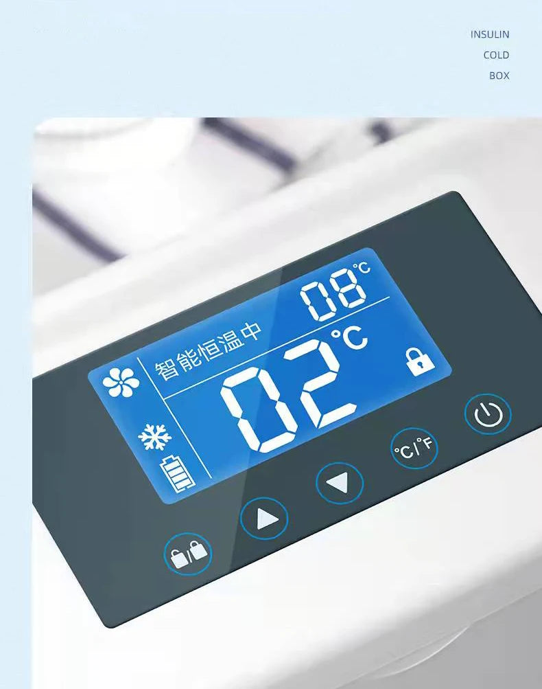 Portable Household Insulin Cooler Case Car Small Refrigerator Mini Cold Boxes Mini Drug Constant Temperature Refrigerator