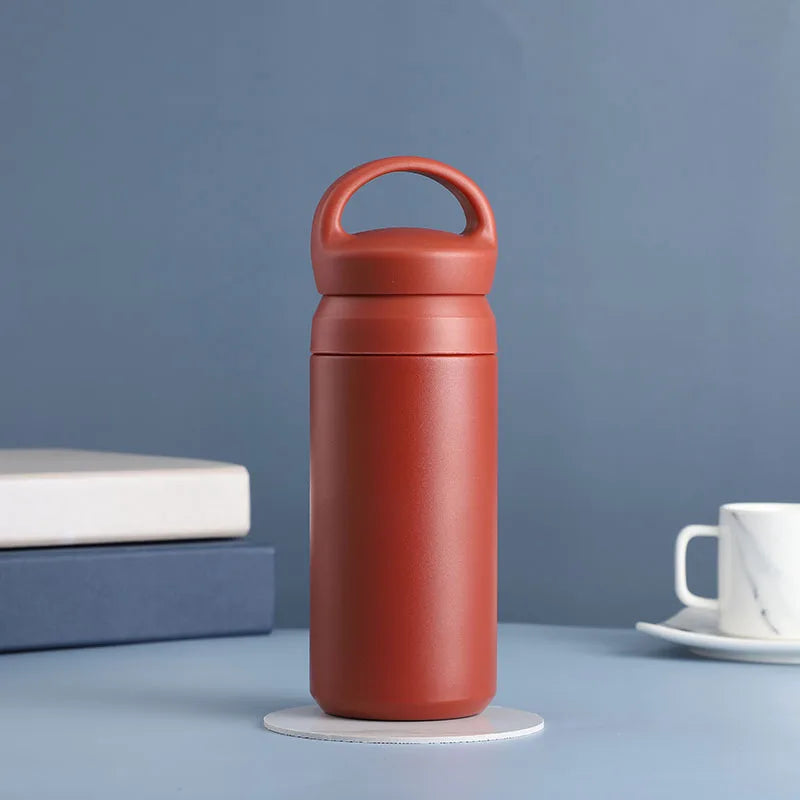 350/500ml Stainless Steel Thermal Water Bottle High-capacity Protable Vacuum Tumbler Durable Thermos Insulated Filter Drinkware