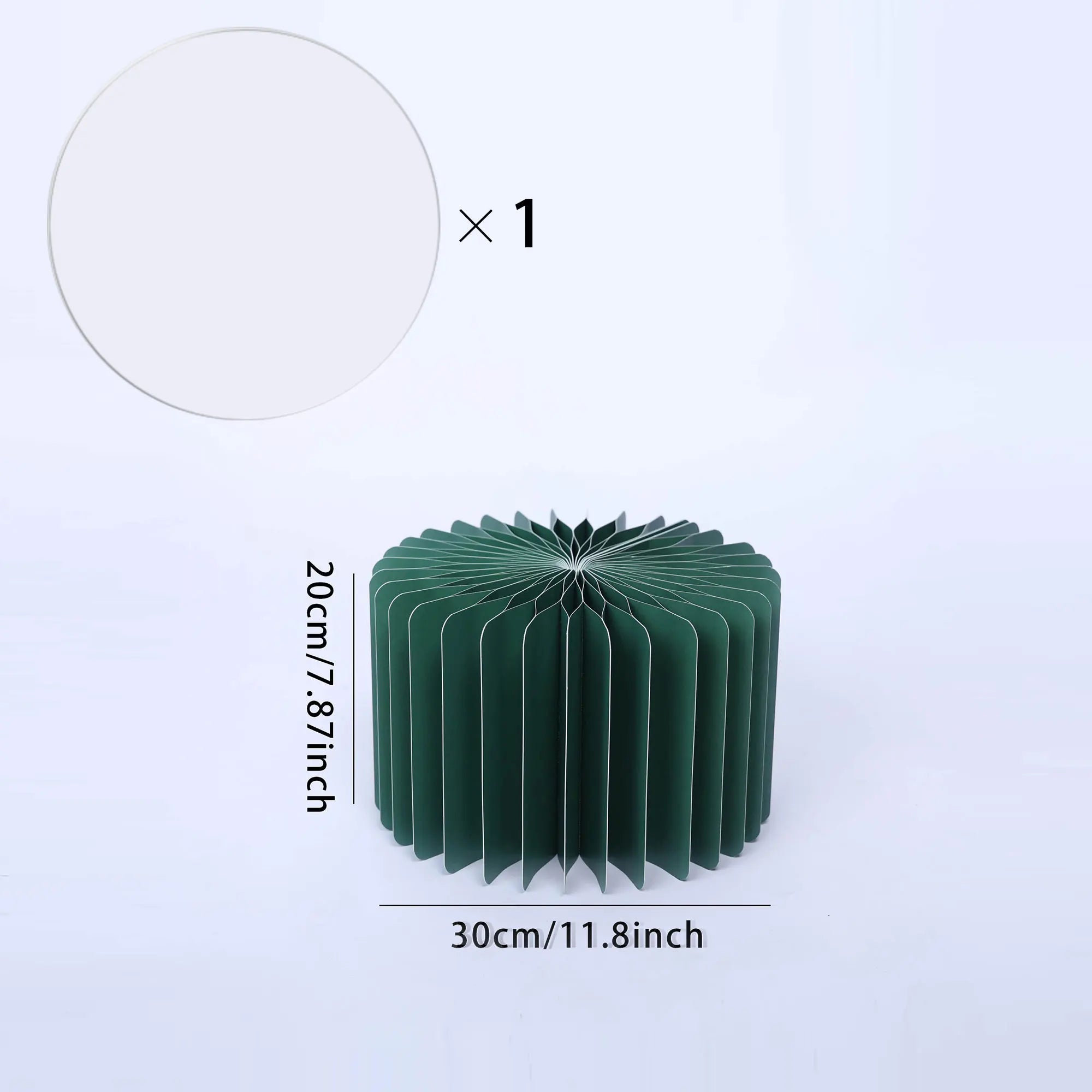 Buffet Risers Food Display Stand Round Table Cake Dessert Stand for Parties Foldable Paper Columns Display for Wedding Birthday