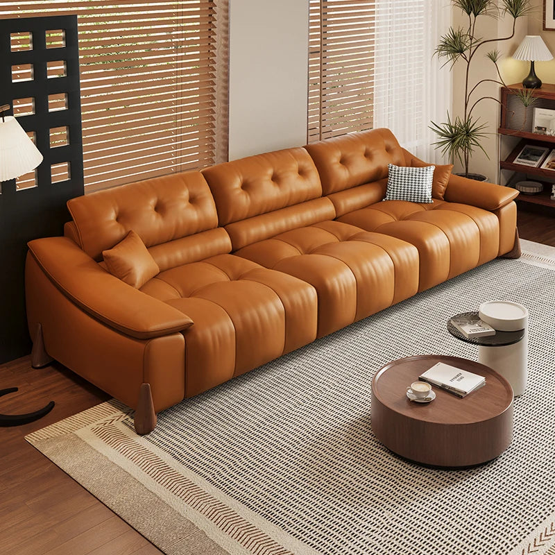 Classic Orange Living Room Sofas Puff Minimalist Nordic Bubble Living Room Sofas Memory Foam Fauteuils De Salon Furniture Home