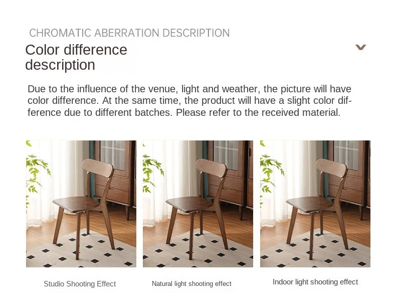 H2O Solid Wood Chair Louis Rubber Dining Chair Home Office Tea Table Hotel Conference Restaurant Comfortable Backrest Chair