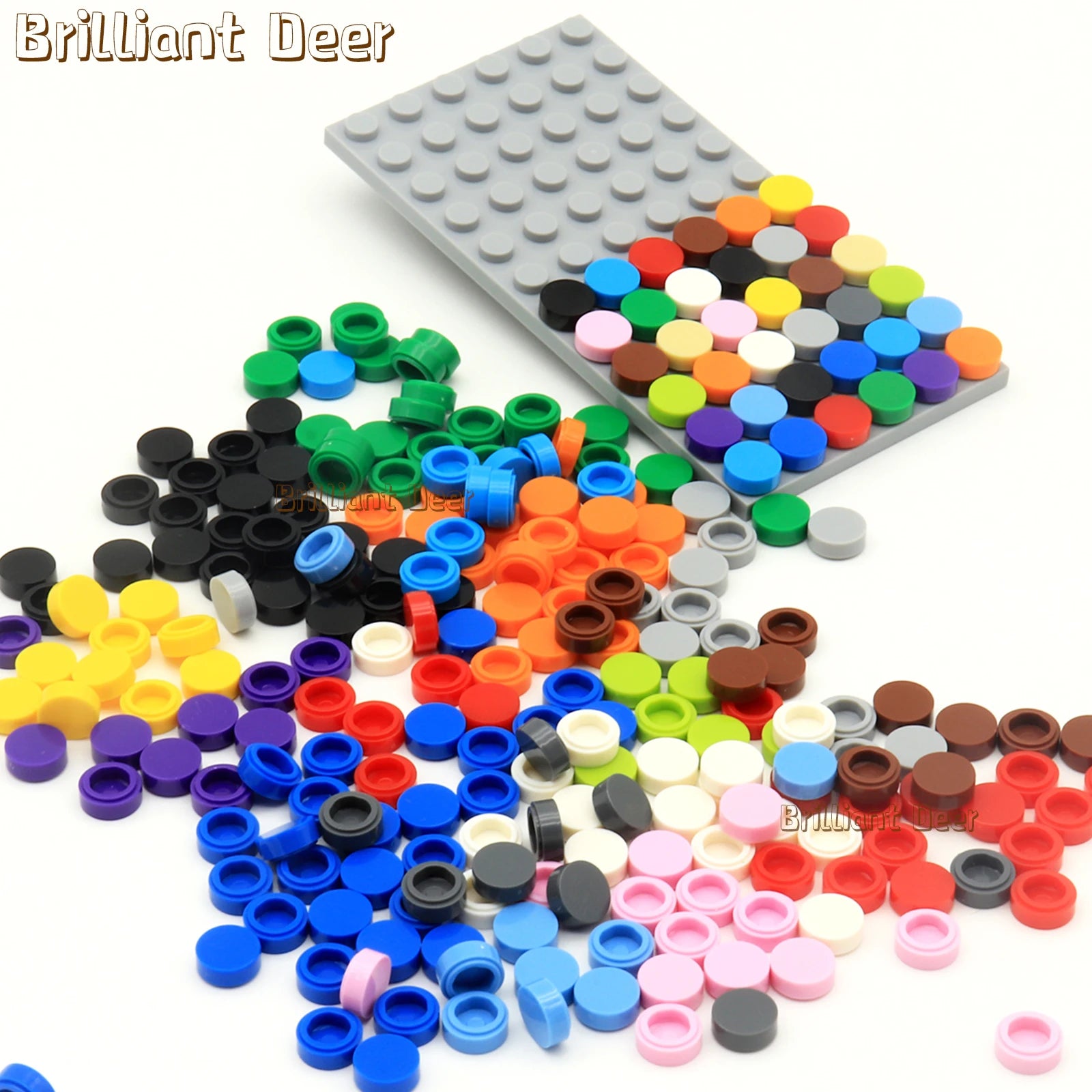 32x32 32x16 Dots Classic Building Blocks Base Plate MOC DIY Small Size Bricks Baseplate Parts for City Figures Children Toys